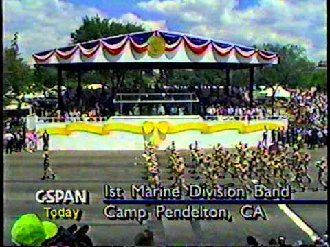 1st Marine Division Band, Victory Parade Washington, DC 1991