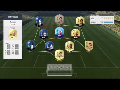 OMG FIFA 17 TOTY 191 FUT DRAFT!