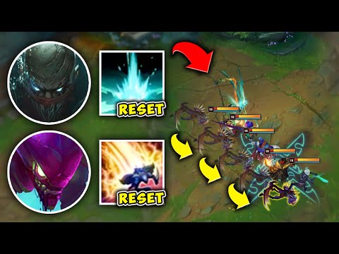 WE PLAYED DOUBLE RESET CHAMPS AND KILLED THEM ONE BY ONE - League of Legends