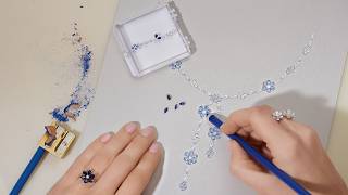 Harry Winston The Forget‑Me‑Not Sapphire & Diamond Lariat Necklace – High Jewelry Film 2026