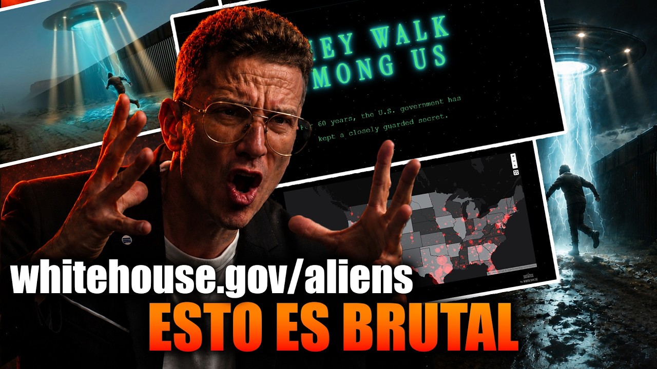 LA CASA BLANCA ACTIVA SITIO WEB (Aliens.gov) "ESTÁN ENTRE NOSOTROS"