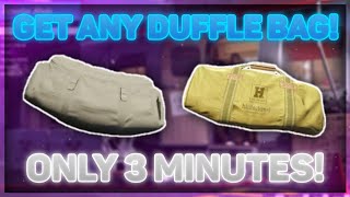 How to Transfer ANY DUFFLE BAG onto ANY OUTFIT in GTA 5 Online!! (ALL CONSOLES) *100% SOLO*