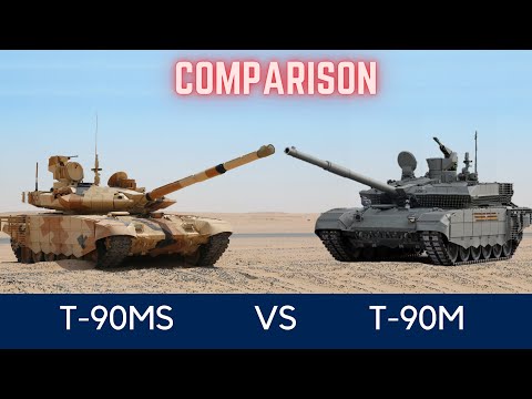 Difference between T-90MS Tagil and T-90M Proryv 3