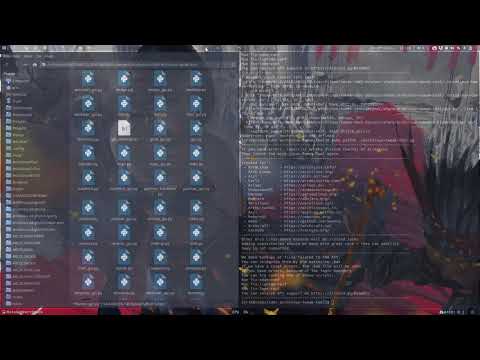 ArcoLinux : 2980 building of ATT - look over the shoulder -  MUTE - Building of a new tab - Design