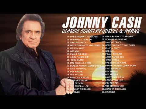 Country Gospel Johnny Cash - Johnny Cash Greatest Hits - Johnny Cash Gospel Songs Full Album