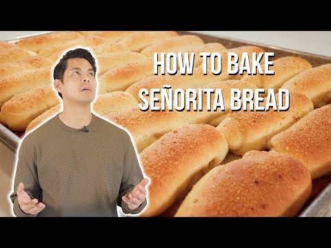 How to Bake Señorita Bread | Spanish Bread, a handheld baked delight 