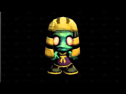 Amumu Pharaoh skin model 3d