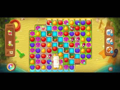 Gardenscapes level 2209