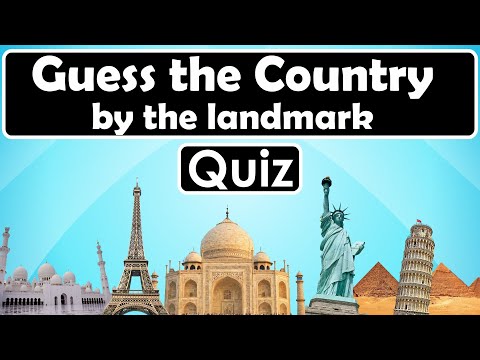 Guess the Country by the Landmark Quiz | Guess the Monuments Challenge