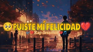 🥺💔Fuiste Mi Felicidad💔😢Rap Triste 2024 || Gemits || Prod by: Sleepless Beats (Video Lyrics)
