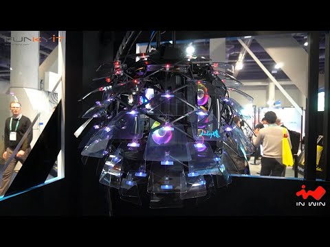 InWin at CES 2020 – Diéy and Creator Chassis, SR36 and SR24 AIO