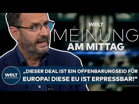 ZOLLSTREIT: "Dieser Deal ist ein Offenbarungseid für Europa! Diese EU ist erpressbar!" - Tiede