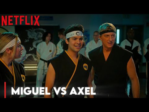 Miguel vs Axel final fight 🥵 | sekai taikai final fight | Cobra Kai vs Iron dragons |