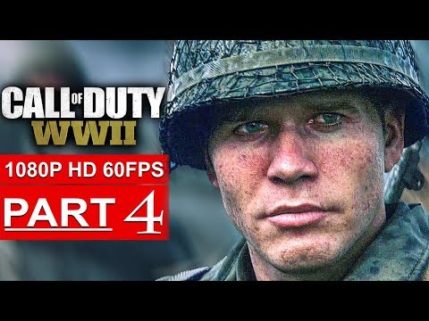 CALL OF DUTY WW2 Gameplay Walkthrough Part 4 Campaign [1080p HD 60FPS PS4 PRO] - No Commentary