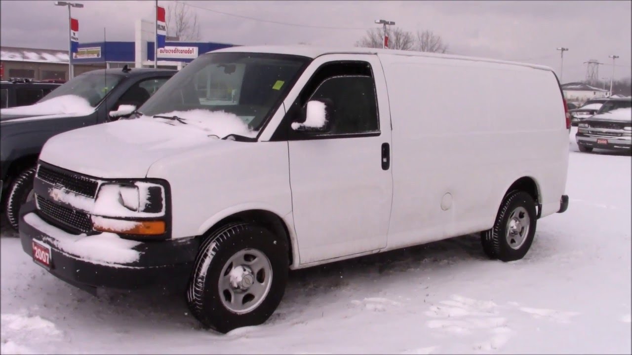 Dealership Cold Start- 2007 Chevrolet Express 1500 Cargo Van