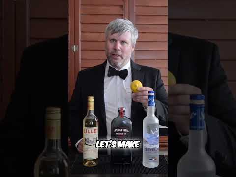 Master the Legendary Vesper Martini like James Bond