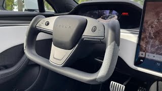 Tesla Model S / X Yoke Peeling Issues and Solution!