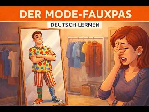 The Fashion Disaster (Der Mode-Fauxpas) 🤡 | Learn German with a Story