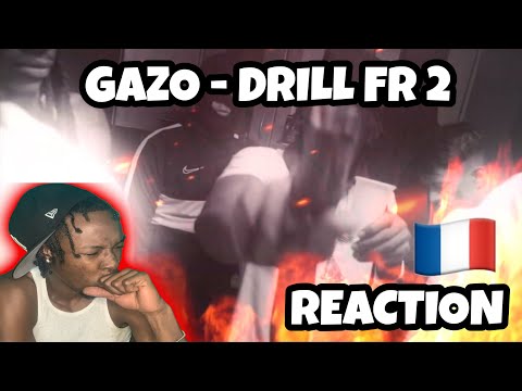 AMERICAN REACTS TO FRENCH DRILL RAP! GAZO - Drill FR 2