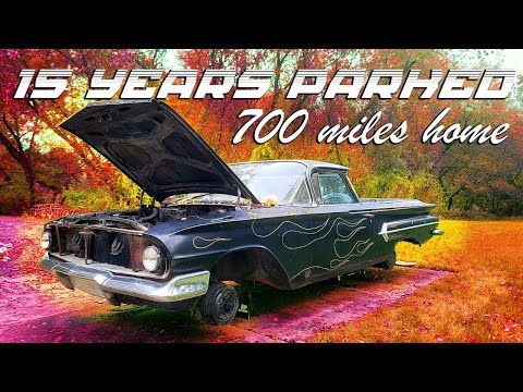 FORGOTTEN 1960 Chevy El Camino - Will it RUN AND DRIVE 700 Miles?