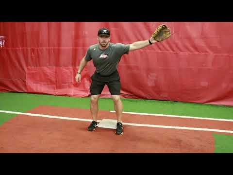 How to teach first base footwork
