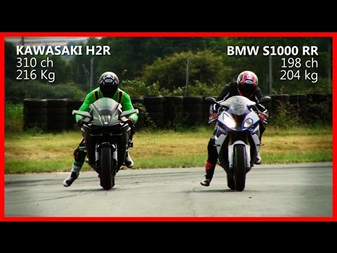 D.A : Kawasaki H2R vs BMW S1000 RR