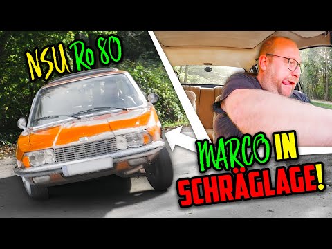 VERGLEICH auf dem PRÜFSTAND! - NSU Ro 80 - Es wird SCHRÄG!