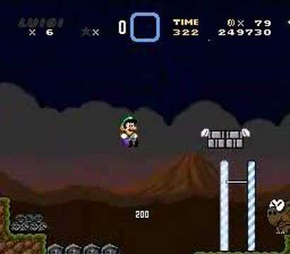 SMW Hack - Luigi's Adventure - World 9 Stage 1