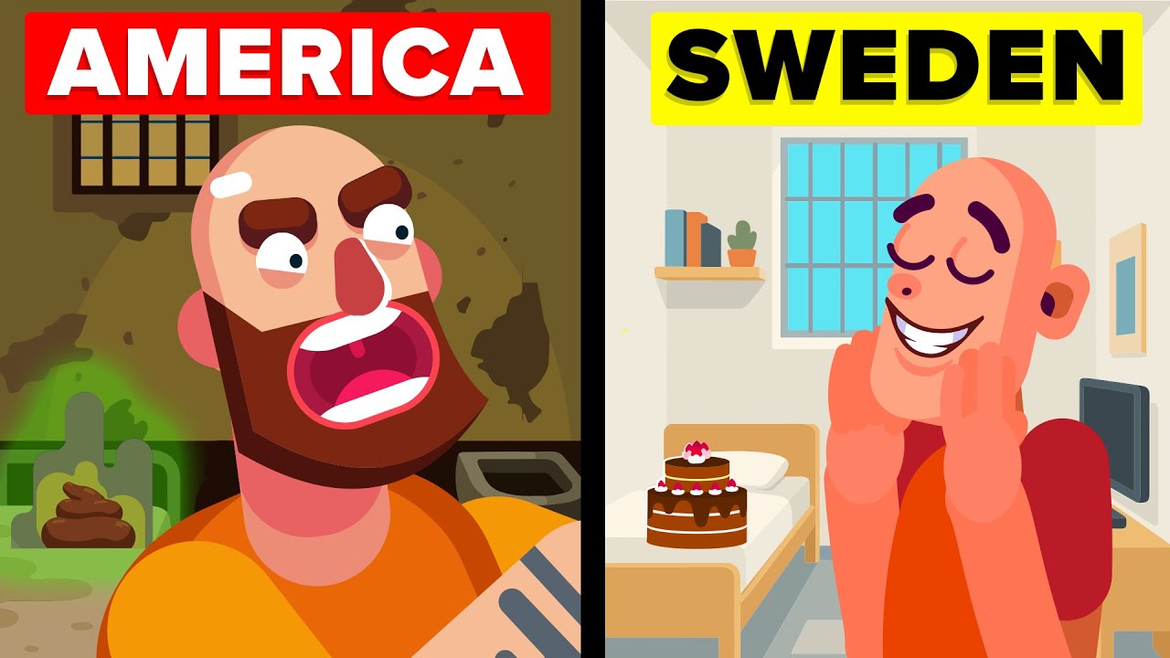 First 24 Hours in Swedish Prison vs USA Prison