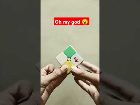 The VIRAL 2x63 Moves of Rubik's Cube -cube solve magic trick #shorts #rubikscube