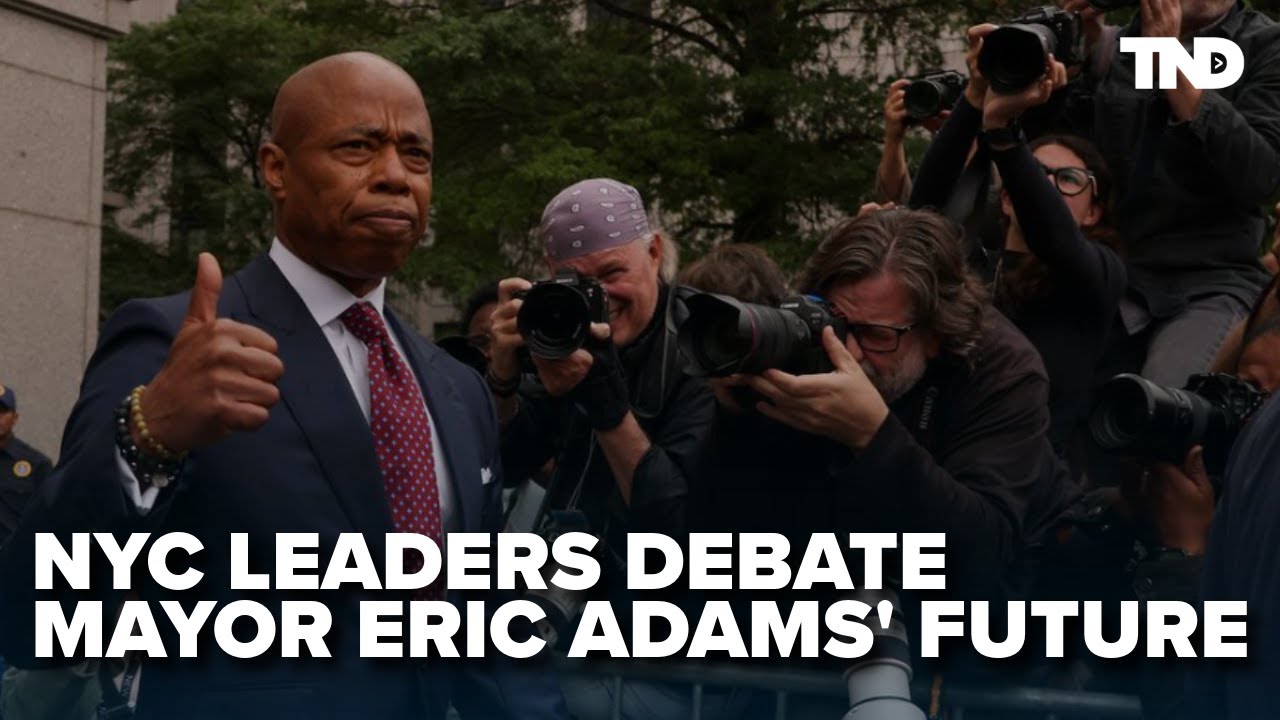 NYC leaders debate Mayor Eric Adams' future as resignation calls grow amid scandal