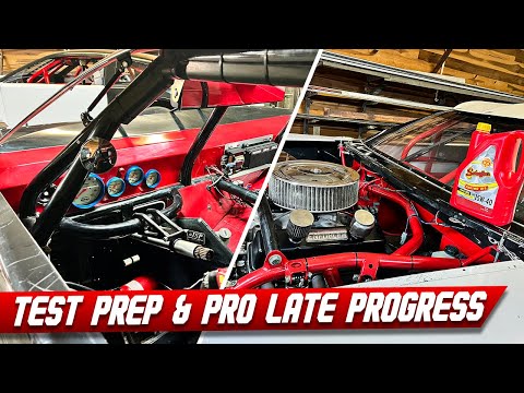 Changing Oil & Final Touches before our first test of 2022 season! More progress on the Pro Late!