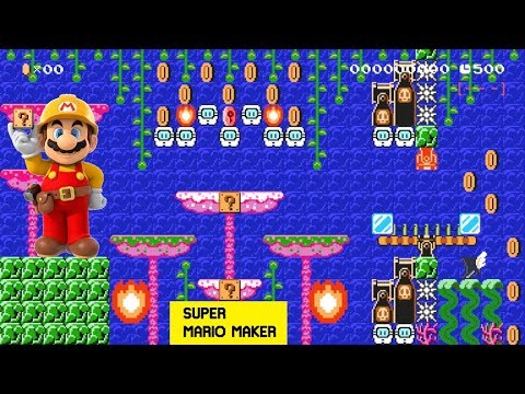 Super Mario Maker - Baby Mario's Aquarium Adventure
