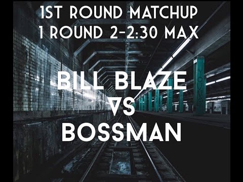 Bill Blaze versus Bossman | CM Battle Rap Tournament