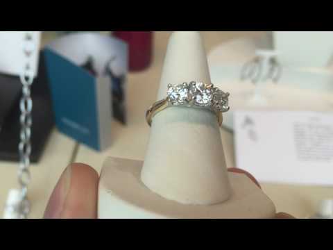 Campbell Jewellers Diamond Trilogy Ring GIA Certified