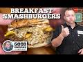 Breakfast Smashburgers on the Blackstone Griddle