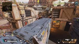 【Apex legends】新シーズンランクマッチ(現在プラチナ)　バトルシーン集