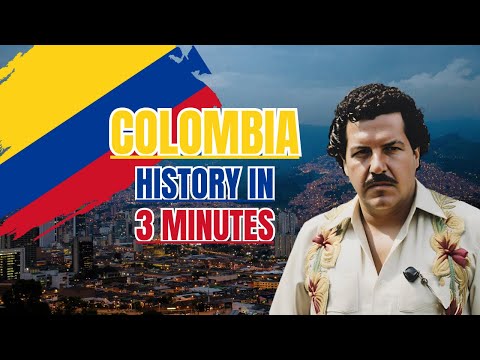 Colombian History in 3 Minutes #colombia #history