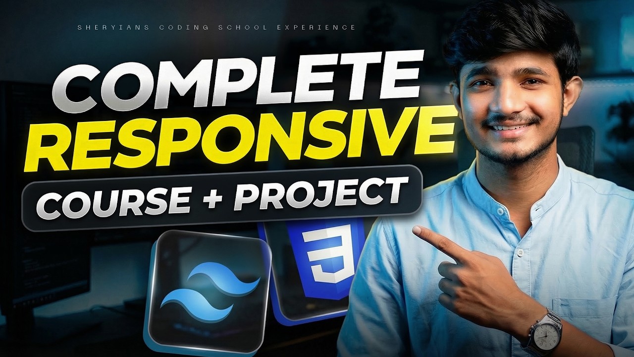 Responsive Web Development Complete Course for Beginners | Tutorial + Full Project
