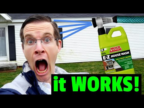 TESTED! Mold Armor E-Z House Wash REVIEW & HOW TO
