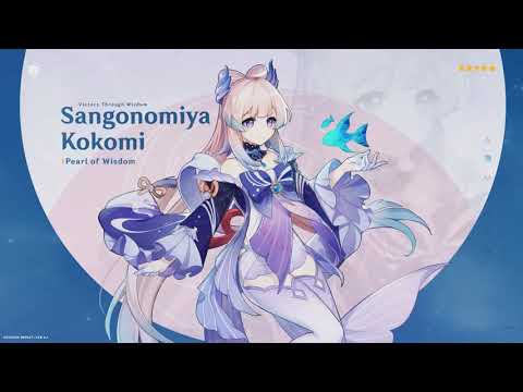 Kokomi theme 10 mins from Genshin impact 2.1 trailer - Floating World Under the Moonlight