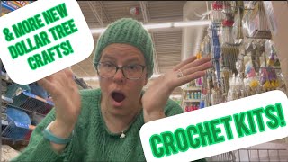 NEW Crafts Crochet Kits! @dollartree #crochetkit #diamonddotz #crafterssquare #dollartreecrafts
