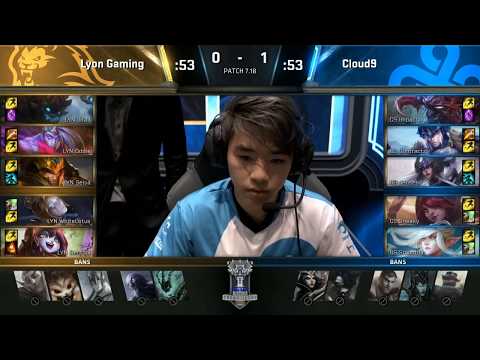 C9 vs LYN game 2 highlights | Worlds 2017 Play-In Elimination Day 1 | Cloud9 vs Lyon Gaming