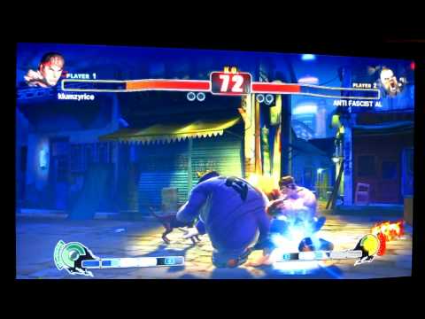 SF4 XBL Training Session vs ANTI FASCIST AL 1.22.2010 Vid 1