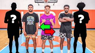 2v2 Basketball But Every Point Is A New Teammate!