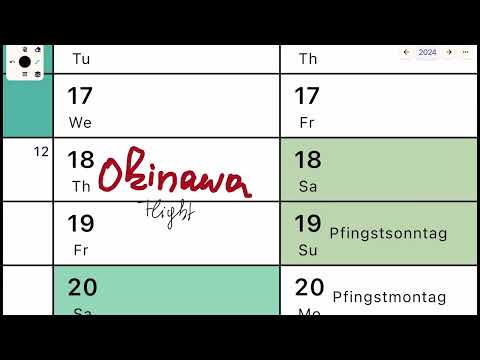 Stift: Pencil Planner Calendar Video