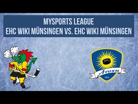 EHC Wiki Münsingen vs EHC Arosa