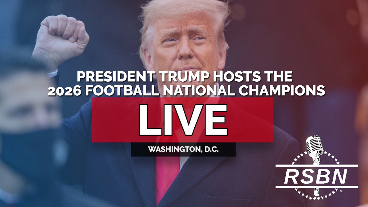 LIVE: President Trump Hosts The 2026 Football National Champion Indiana Hoosiers - 05/11/26