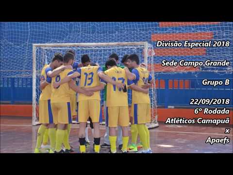 VT - Atléticos Camapuã x Apaefs - Divisão Especial 2018