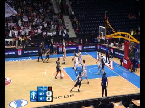 VEF Rīga - CEZ NYMBURK 23.01.2013. (85:80) Eurocup